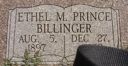 Ethel M <I>Hampton</I> Billinger 