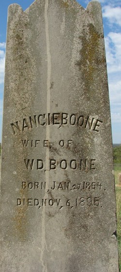 Nancie Caroline <I>Washburn</I> Boone 