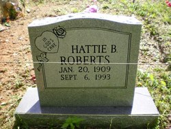 Hattie Blanche <I>Hurts</I> Roberts 
