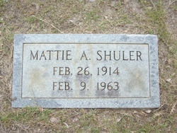 Mattie Rae <I>Austin</I> Shuler 