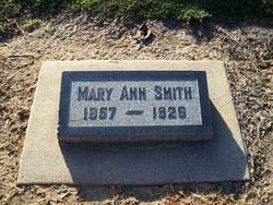 Mary Ann <I>Burnham</I> Smith 