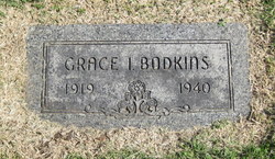Grace Irene <I>Billings</I> Bodkins 