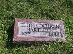 Edith L <I>Cochrun</I> Bartlett 