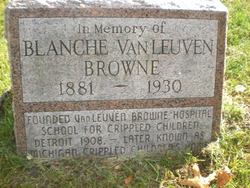 Blanche <I>VanLeuven</I> Browne 