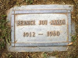 Bernice Joy <I>Alexander</I> Aaron 