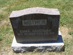 Emma <I>Immel</I> Ackerman 