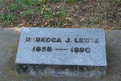 Rebecca Louise <I>Jones</I> Lewis 