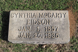 Cynthia Barbara <I>McCarty</I> Eidson 