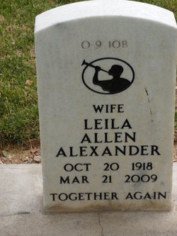 Leila <I>Allen</I> Alexander 