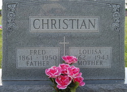 Louisa <I>Leibel</I> Christian 