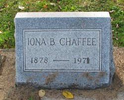 Iona B <I>Canfield</I> Chaffee 