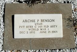 Archie Peter Benson 