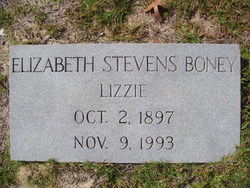 Elizabeth Stevens Boney 