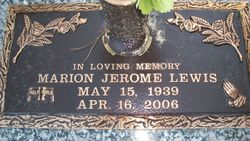 Marion Jerome “Jerry” Lewis 