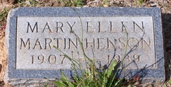 Mary Ellen <I>Martin</I> Henson 