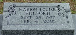 Marion Louise <I>Anderson</I> Fulford 