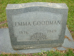 Emma M <I>Richardson</I> Goodman 