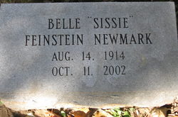 Belle Sissie <I>Feinstein</I> Newmark 