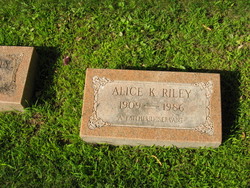 Alice K <I>Lyngstad</I> Riley 