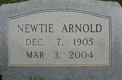 Winnie Newton “Newtie” <I>Shaw</I> Arnold 