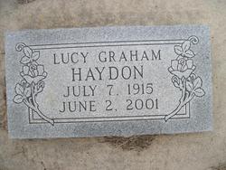 Lucy Jane <I>Roberts</I> Graham-Haydon 