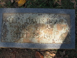 Ella <I>Davis</I> Boyd 