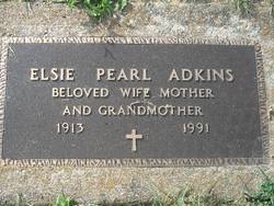 Elsie Pearl <I>McGuire</I> Adkins 