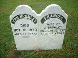 Frances <I>Holmes</I> Bromley 