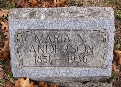 Maria N. <I>Crawford</I> Anderson 