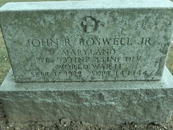 PFC John Rogers Boswell Jr.