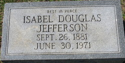 Isabel Randolph <I>Douglas</I> Jefferson 