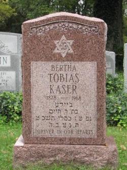 Bertha <I>Fineshriber Tobias</I> Kaser 