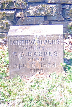 Minerva <I>Owens</I> Barnes 