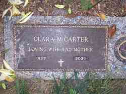 Clara M. <I>Thompson</I> Carter 