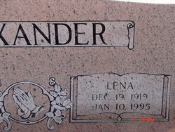 Lena <I>Overton</I> Alexander 