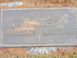 Ruth Smith <I>Greer</I> Burroughs 