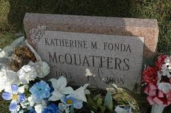 Katherine M. <I>Fonda</I> McQuatters 