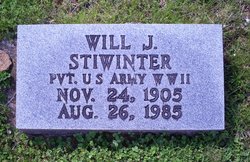 Pvt William James “Will” Stiwinter 