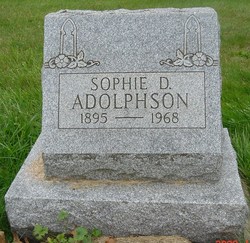 Sophie D. <I>White</I> Adolphson 