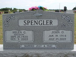 Helen G. <I>Erickson</I> Spengler 