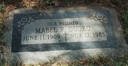 Mabel R. <I>Johnson</I> Dudko 