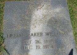 Lillian <I>Baker</I> Williams 