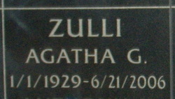 Agatha G. Zulli 
