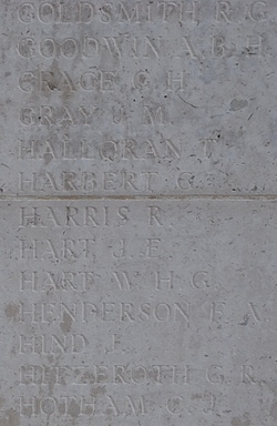 Private William Henry Gordon Hart 
