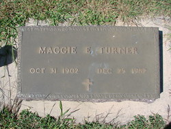 Maggie Ethel <I>Black</I> Turner 