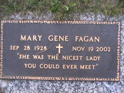 Mary Gene <I>Atwood</I> Fagan 