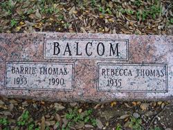 Barrie Thomas Balcom 