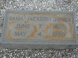 Bama <I>Jackson</I> Jones 