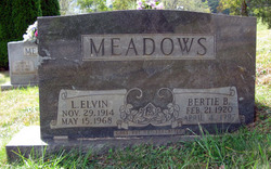 Bertie Belle <I>Meadows</I> Meadows 