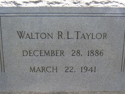 Walton Robert Lawson Taylor 